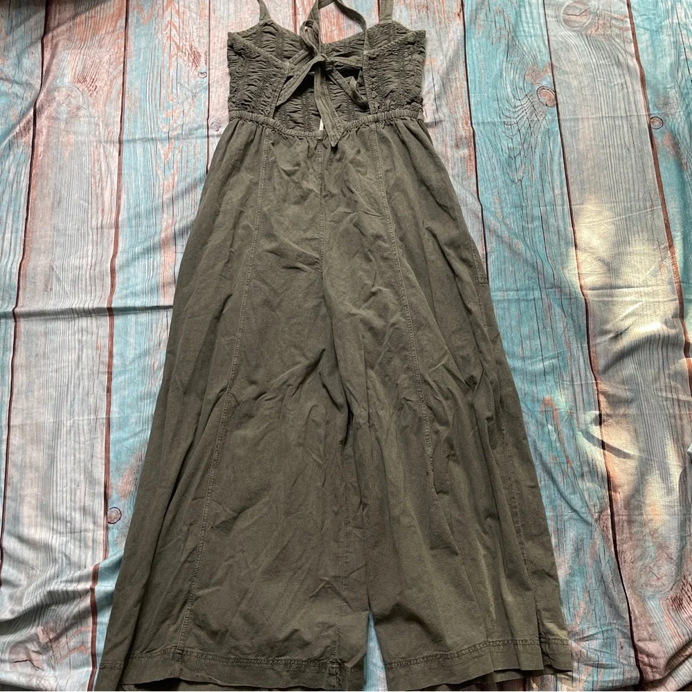 Free People Forever Always Cotton Wide Leg Jumpsuit - Picture 9 of 10